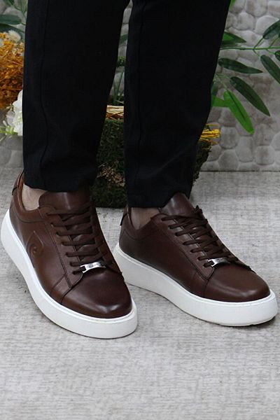Pierre Cardin Ανδρικά παπούτσια Casual PC - Καφέ