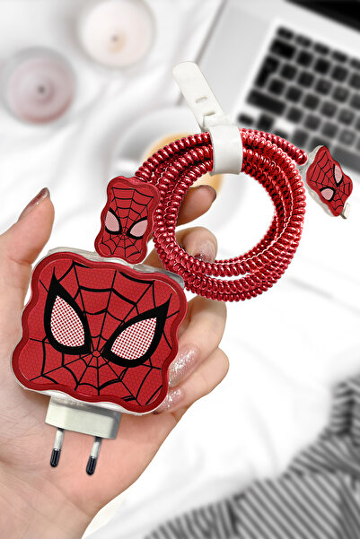 WANNA PROTECT iPhone 20W Uyumlu Şeffaf Şarj Kılıfı Başlığı Adaptörü Koruma Ka...