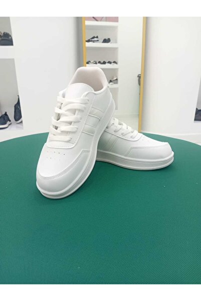 Klay Shoes Tenis sport de damă cu dungi albe Confortabil confortabil