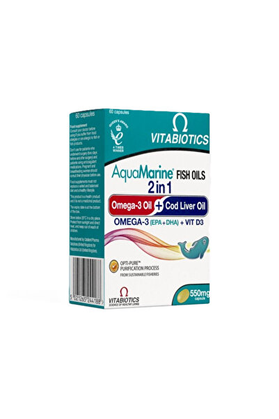 Vitabiotics Aquamarine 2 in 1 60 Caps