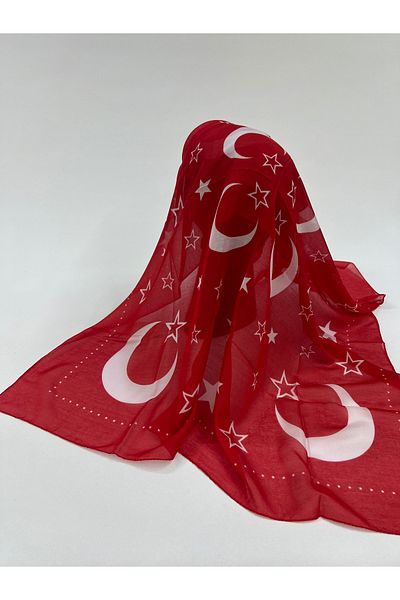 NURMAHREM Soldier Lettering Moon Star Writing with Turkish Flag