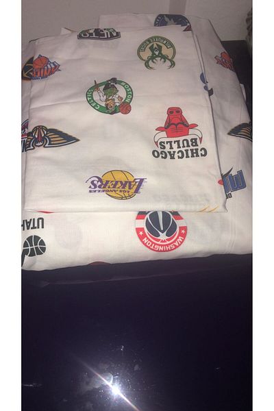 Generic Kids Basketball Fitted Sheet [ 1Bedsheet+ 1 Pillow case]