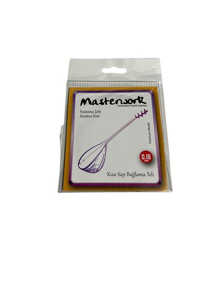 çağanmüzik Short Right Binding Wire (0.18 Steel)