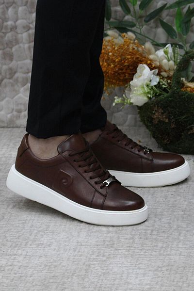 Pierre Cardin Ανδρικά παπούτσια Casual PC - Καφέ