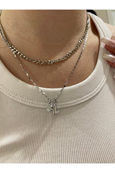 Fiamoss Kadın El Yapımı Tasarım Charm Kolye Seti