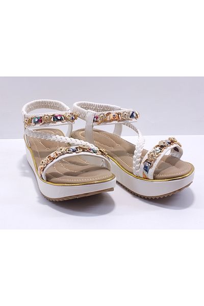 Guja 25Y121-4 High Stone Sandals (the Mold Is Smaller by 1)