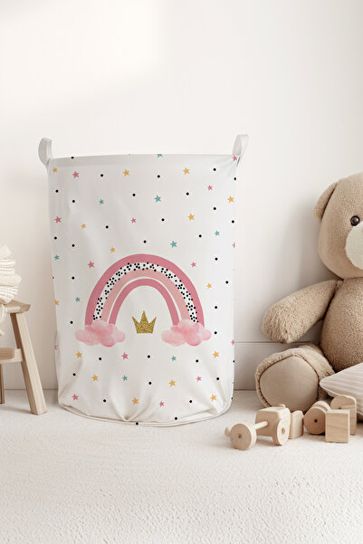 Talia Home Gökkuşağı Desenli Çocuk ve Bebek Odası Düzenleyici Oyuncak veya Ki...