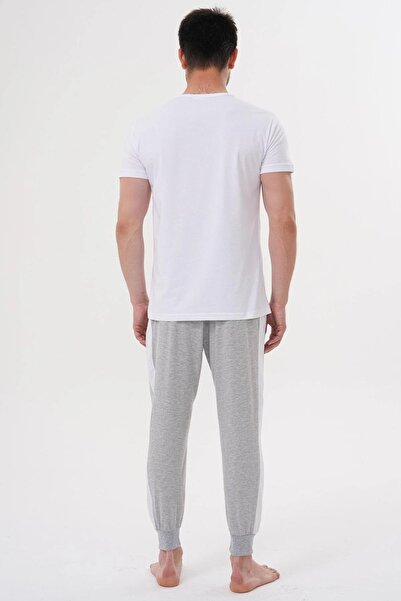 Mecit Pijama Короткі рукави з манжетами, кишені, чоловічий піжамний комплект