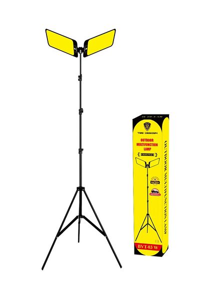 TOBYS Camping Light BVT 03W Double Plate Lamps Extreme Bright Light Latest Model Sanara