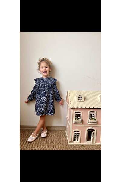 Bahar design Çiçekli Çocuk Elbise