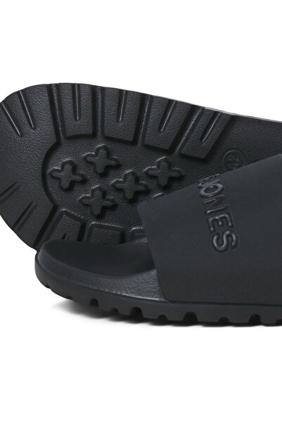 Jack & Jones Ανδρικές καθημερινές μαύρες αθλητικές παντόφλες - 12274559