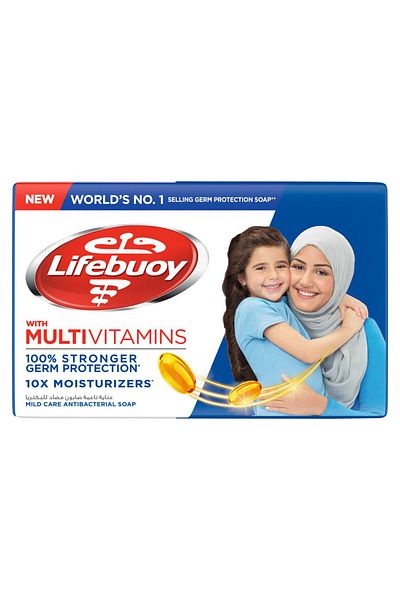 LİFEBUOY Lifebuoy ASF Mild Care Anti-Bacterial Bar Soap 160 g