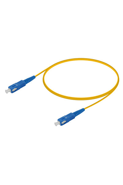 OEM Fiber Optik Patchcord SC-UPC / SC-UPC Single Mode G657A2 2mm 1 Metre Simplex