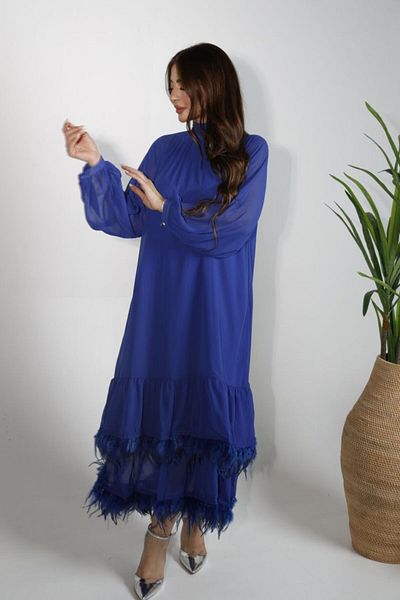 BORÇALI soft chiffon dress