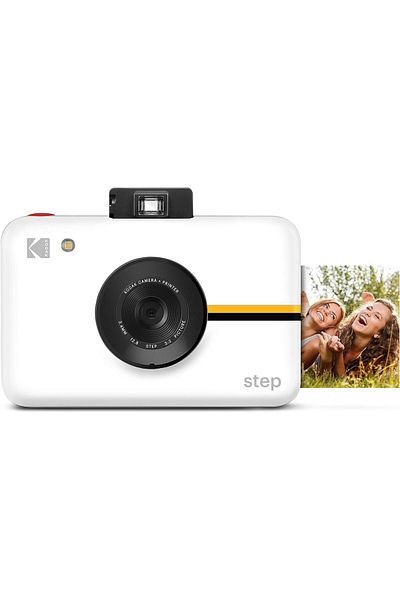 Kodak Step Camera Instant Camera - 10mp Image Sensor, Zink Technology, Classic Viewfinder, Selfie Mode