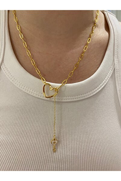 Fiamoss Kadın El Yapımı Tasarım Charm Kolye Seti