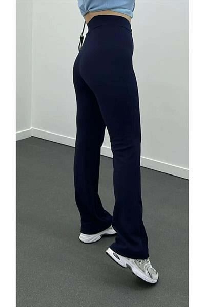 ribana Women's High Waist Recovery Spanish Leg Palazzo Trousers
