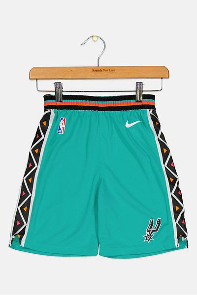 Nike X Nba Kids Boy Sportswear Fit Basketball Jersey Short, Green