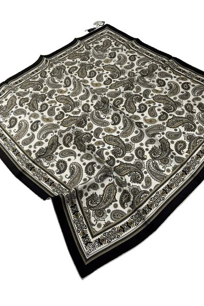 Levidor Μεταξωτό μαντήλι Twill LD612 Ethnic Pattern Πολύχρωμο 9