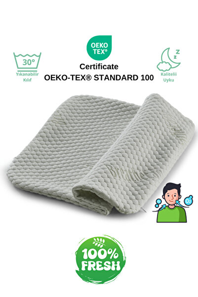 Rudu Husă de pernă Breathe Easy Mentol Yastık Kılıfı Visco Visko 60x40x14cm