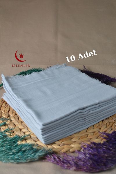 Bilenler Flared Square Cotton Scarf 100X100Cm