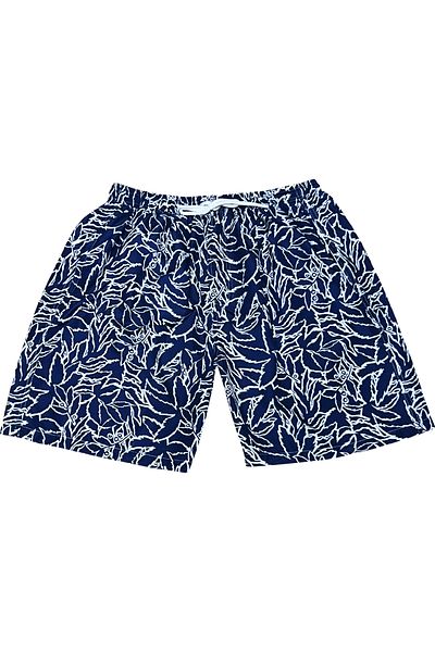 Lifeguard Plus Size Patterned Swim Shorts