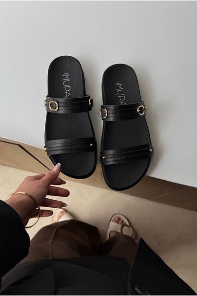 Mupa Shoes Women's Slippers BLACK