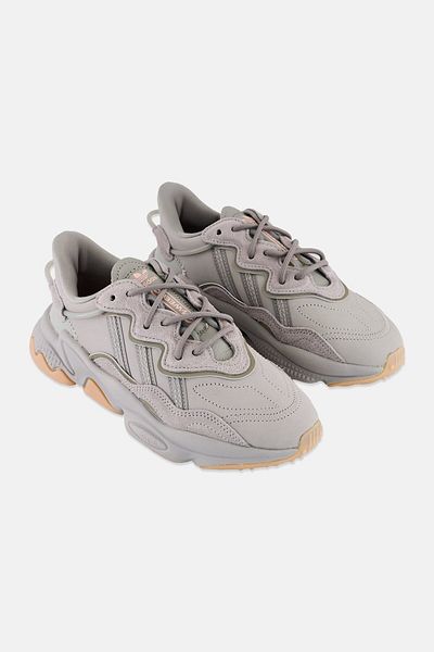 adidas Kids Boy Ozweego Lace Up Outdoor Shoes, Grey