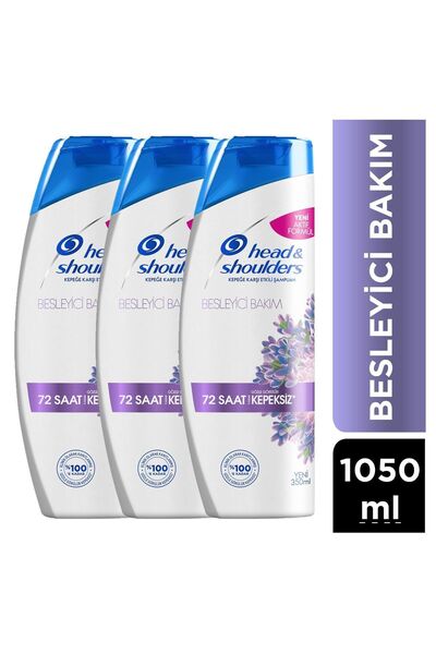 Head & Shoulders Head & Shoulders Besleyici Bakım Şampuan 350 Ml X 3 Adet