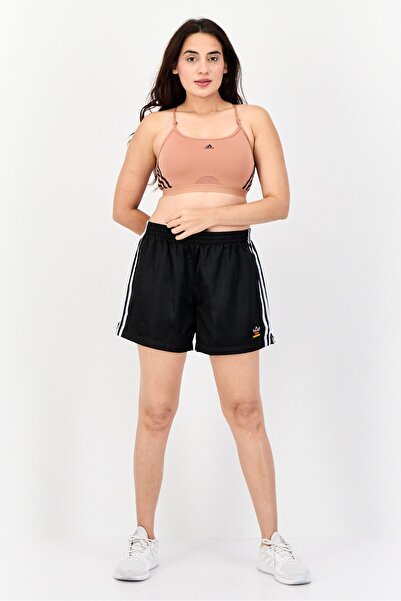 adidas شورت رياضي مناسب للجري للنساء، أسود