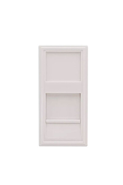 French Type Faceplate 1 Port 45x45