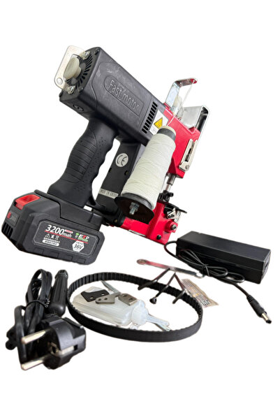 jebrini makina Şarjlı Çuval Ağzı Dikiş Makinesi Taşınabilir Yağ Iğne Seti Tek Bobin