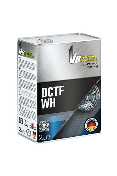 SAMER V8 DCTF WH Dual Clutch Transmission Fluid 2L - V8 German Lubricant for High Performance Vehicles