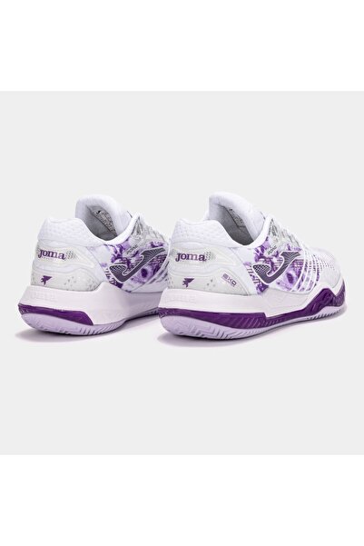 Joma Point Kadın Beyaz Mor Toprak & Sert Kort Tenis Ayakkabısı TPOILS2532AC
