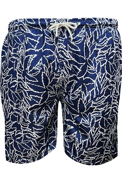 Lifeguard Plus Size Patterned Swim Shorts