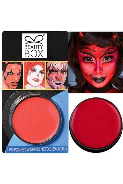 Beauty Box Toksik Olmayan Renkli Diş Boyası Kırmızı Dudaklar Parti Cosplay Ca...