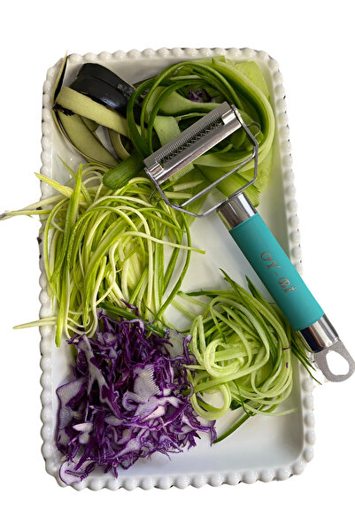 OY-Bİ Practical Stainless Steel Turbo Julienne Fruit Vegetable Peeler Cutter Chopper