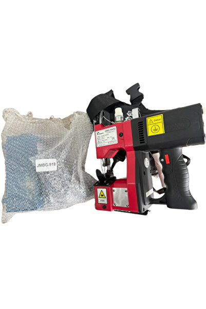 jebrini makina Şarjlı Çuval Ağzı Dikiş Makinesi Akülü Taşınabilir Yağ Iğne Seti Tek Bobin