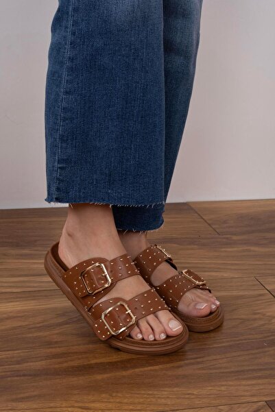 sovrana Двохрестові тапочки з ремінцями