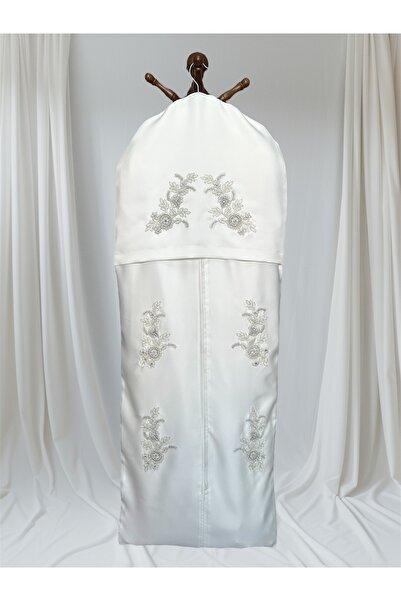 Mariabella Home Collection Esma Nakışlı Gamboç Abiye Elbise Gelinlik Söz Nişan Kıyafetleri Için Çeyizlik 55x140 Cm Kılıf