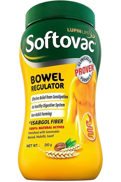 Lupin Softovac Bowel Regulator Granules 250g