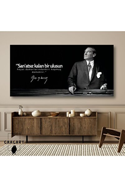 Panoramic Canvas Makam Atatürk One of the lifebloods of a nation without art is broken.
