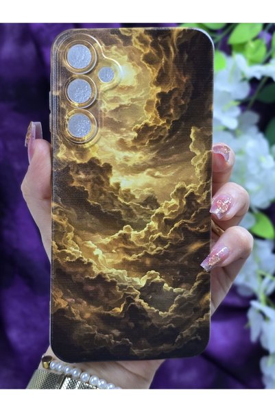 Magic Ring حافظة هاتف شفافة بنمط سحاب متوافقة مع هاتف Samsung Galaxy A55 / Sa...