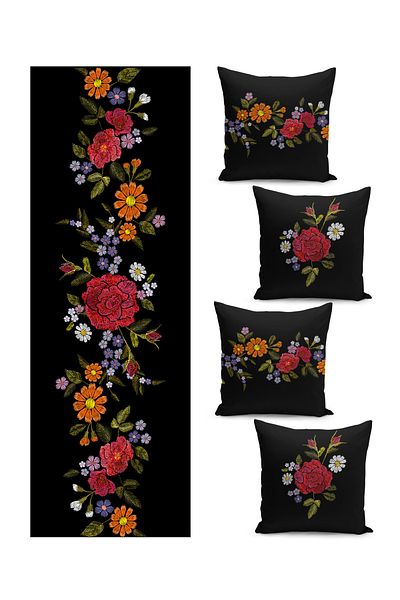 Filamente FILAMENT DESIGN SPECIAL CUARȚI DE PERNĂ ȘI SET RUNER - BRODERIE