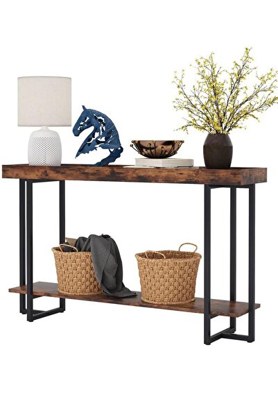 Plus aksesuar Dekoratif Tasarım Dresuar-konsol-raf Metal Iskelet Vestiyer Rafı