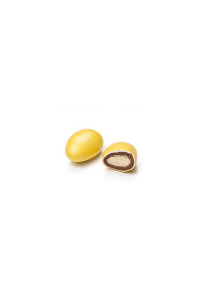 ÜNSEKURUYEMİŞ Chocolate Almond Candy (Yellow) 250 Gr