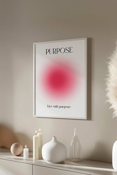 Basquiart Poster cu ramă albă din seria Aura, Nr. tablou: 154