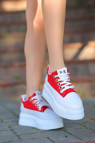 Madam Tarz Frm-116 High Sole Linen Sports