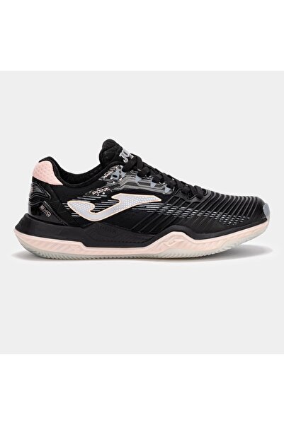Joma Point Kadın Siyah Toprak Kort Tenis Ayakkabısı TPOILS2501C