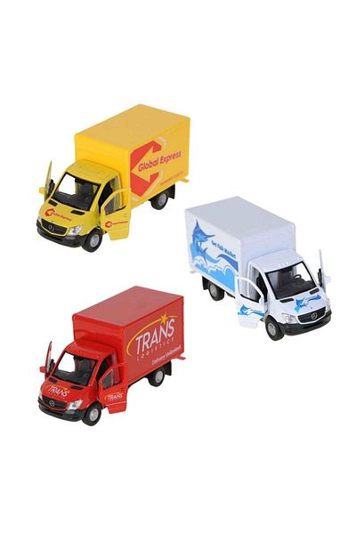 WELLY Mercedes Small Metal Pickup Truck Car